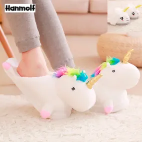 3d Unicorn Mule Slippers