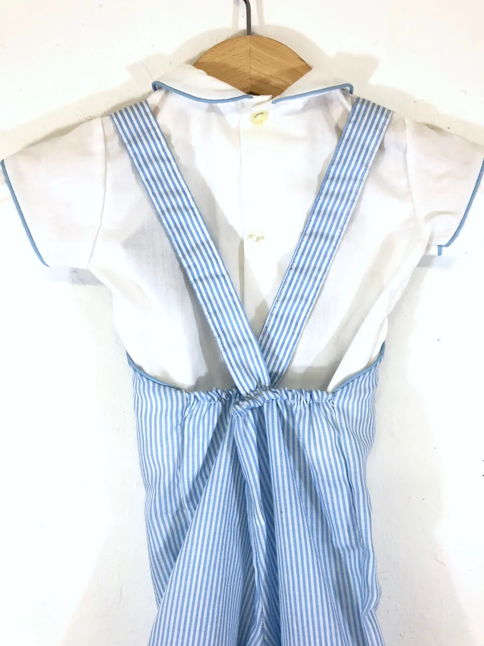 Baby Fawn Togs Sailboat Overalls Set (2-Piece)