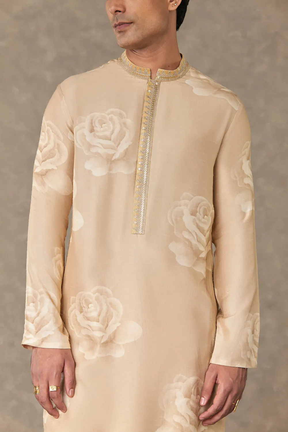 Beige Gulaab Kurta Sets