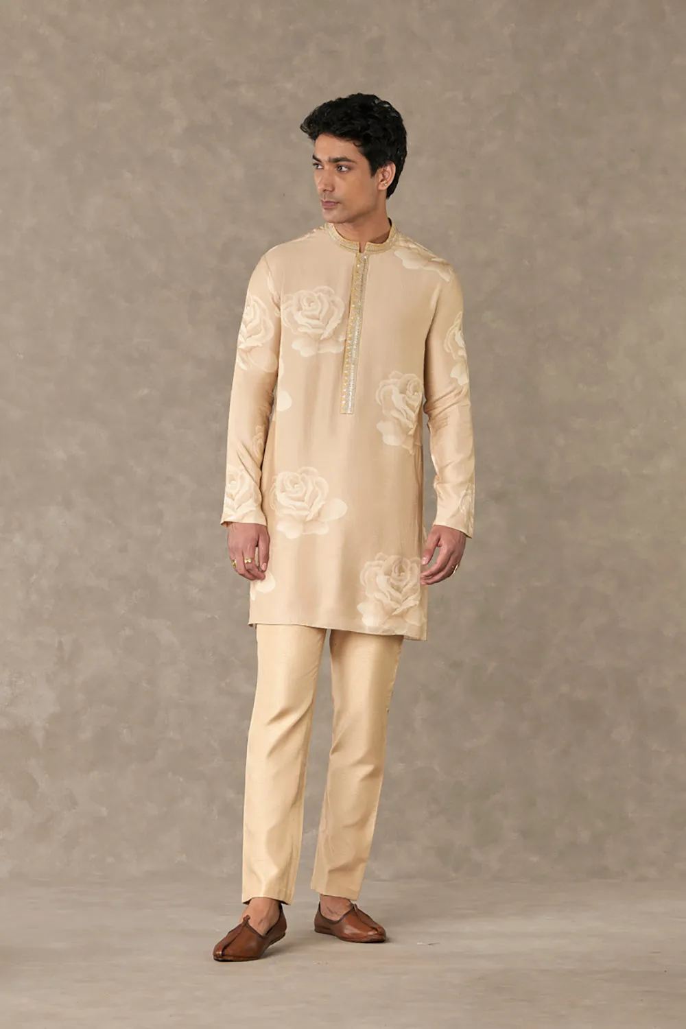 Beige Gulaab Kurta Sets