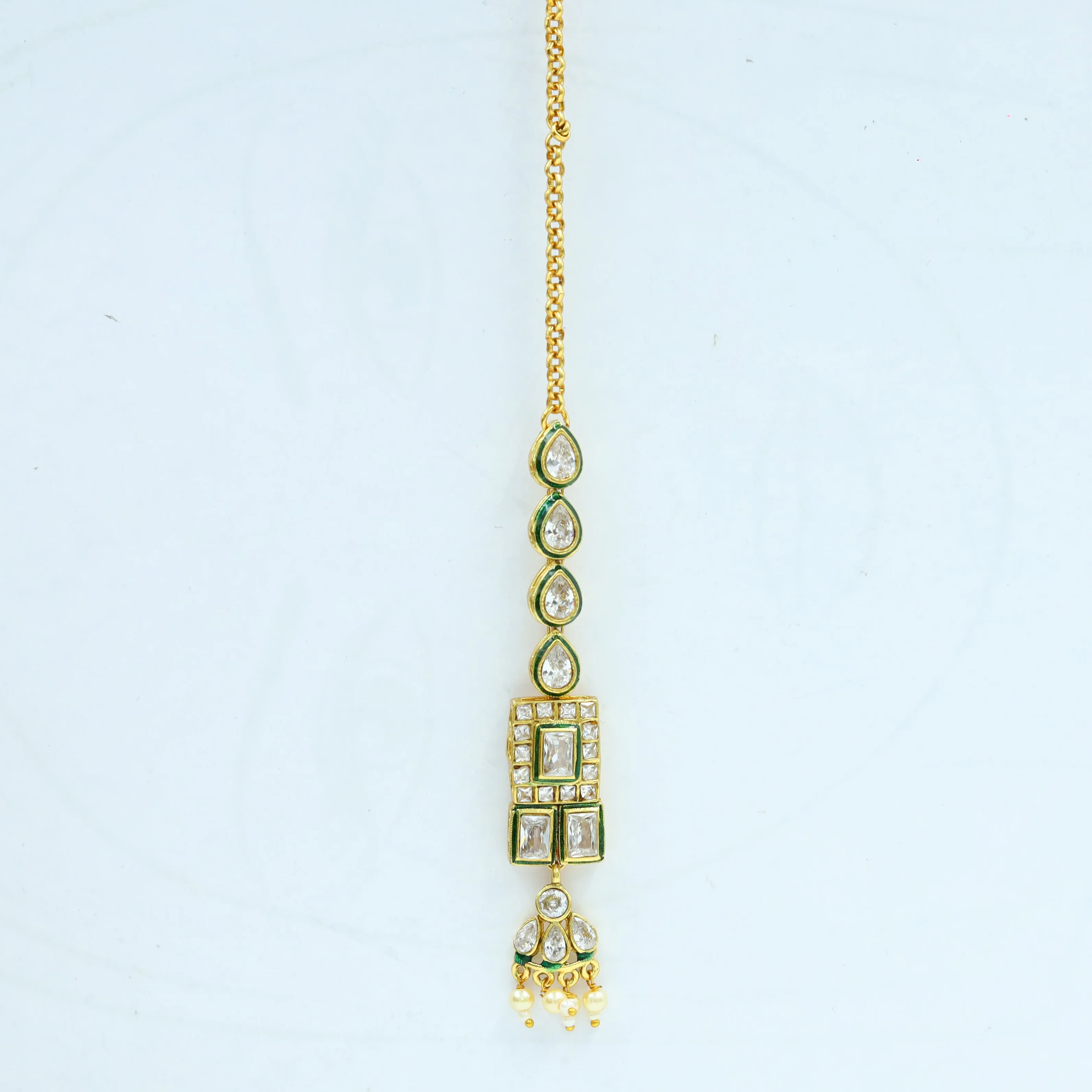 Choker Polki Necklace Set 4455-21