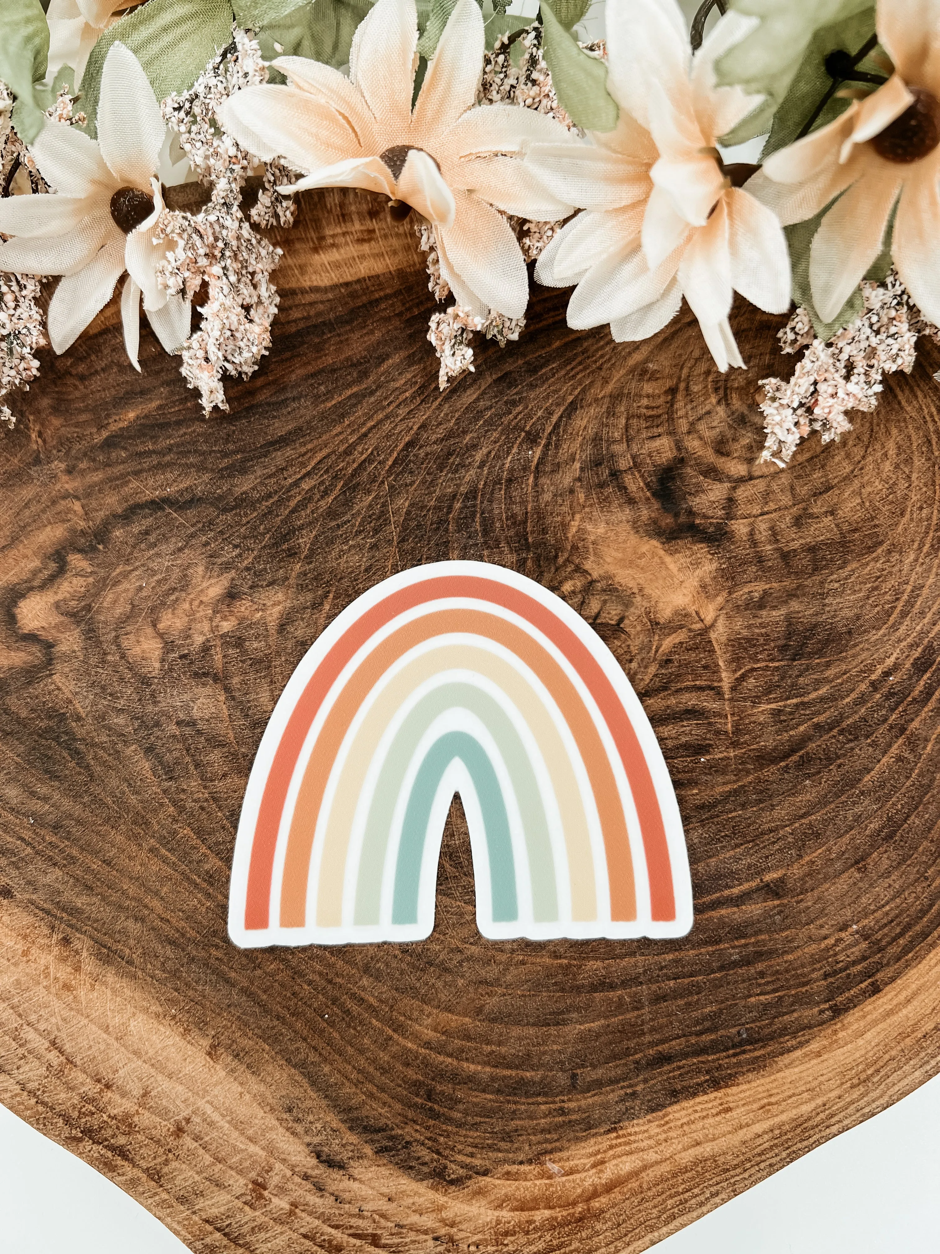 Clear Rainbow Sticker