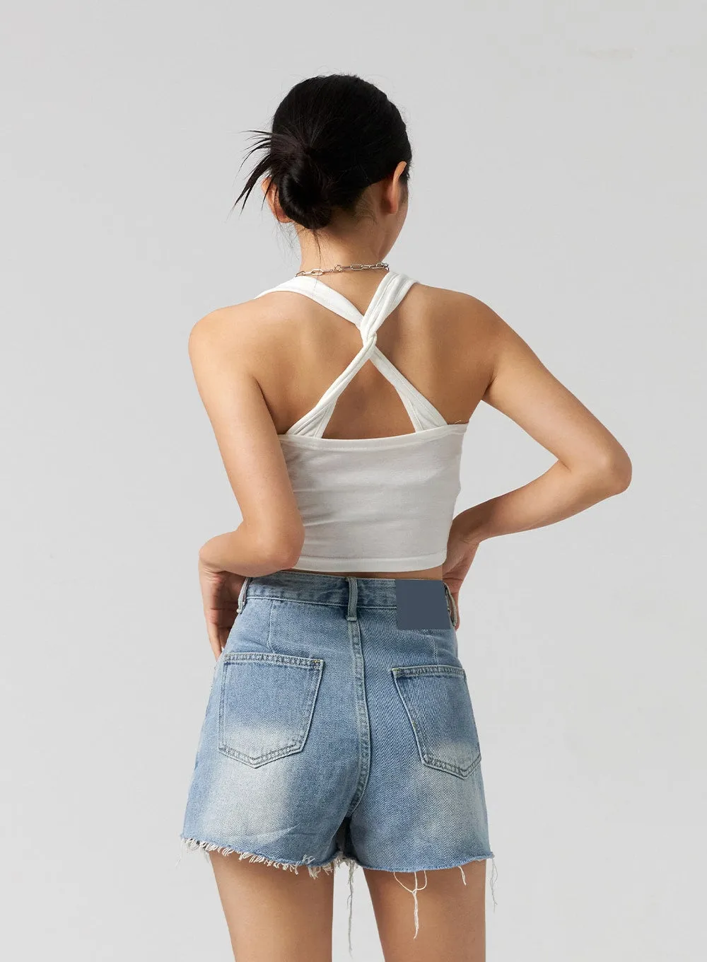 Cross Back Strap Top CG301