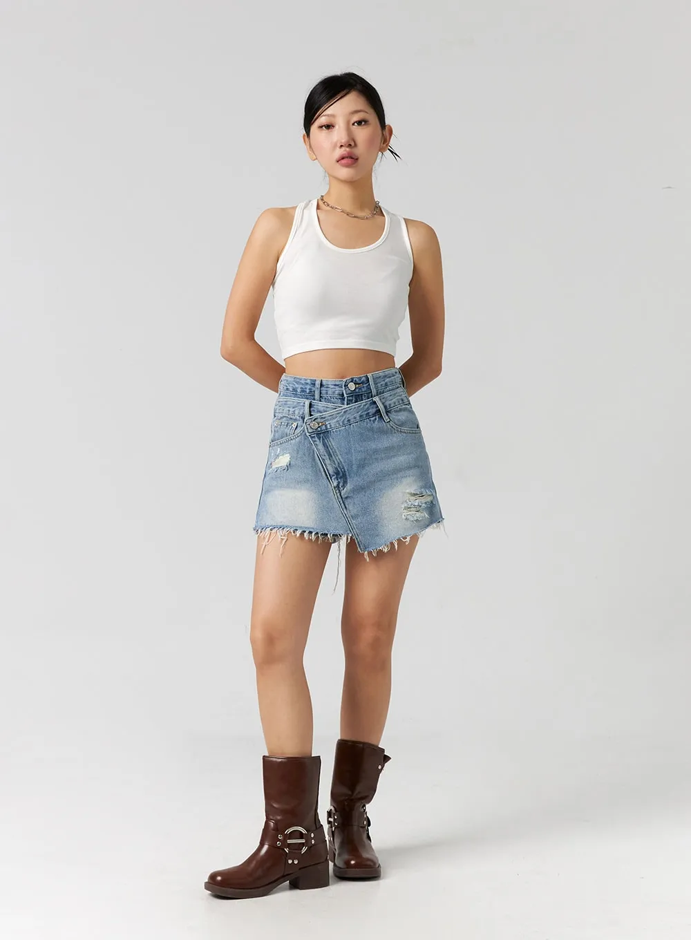 Cross Back Strap Top CG301