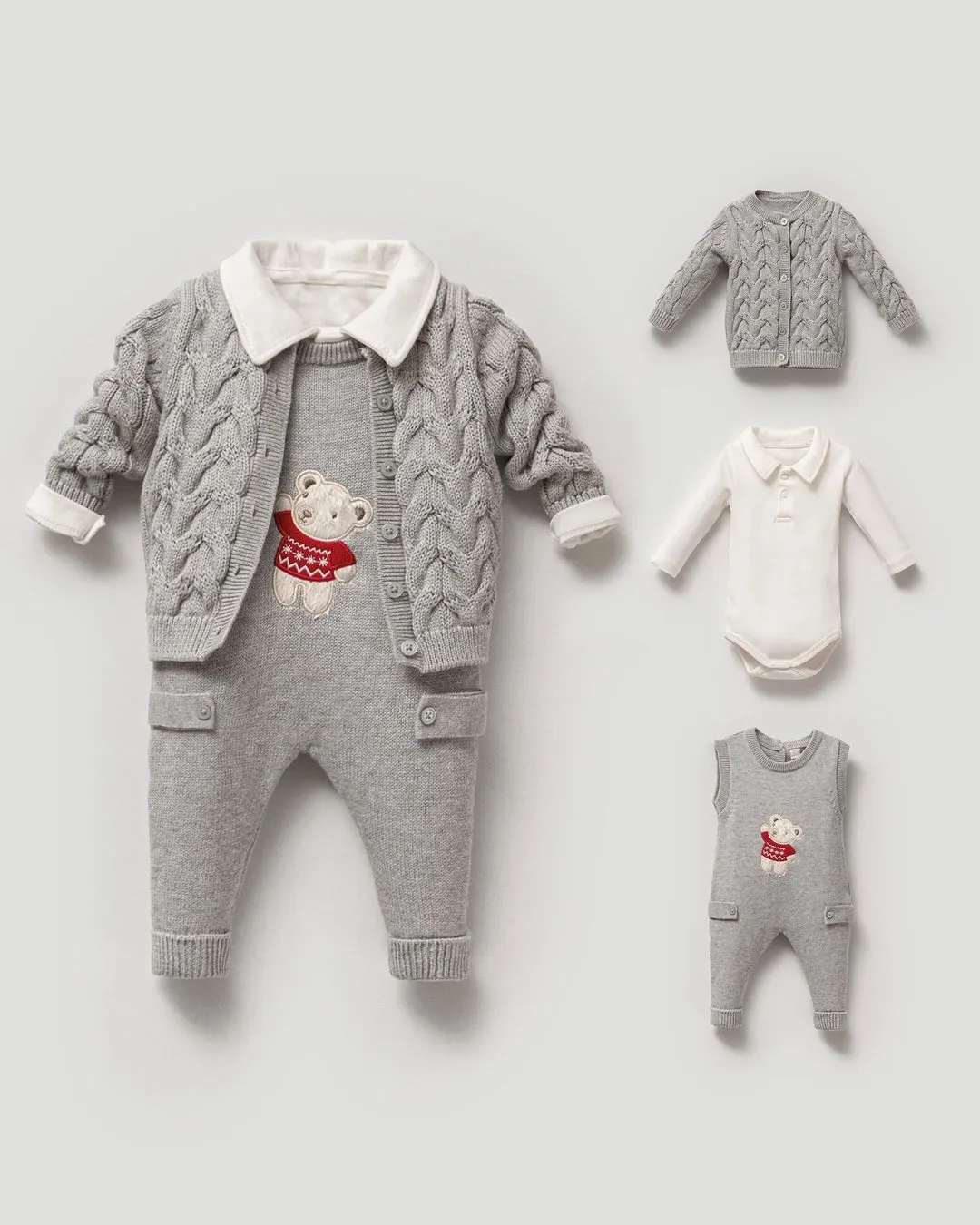 Damien 3 Piece Knit Set