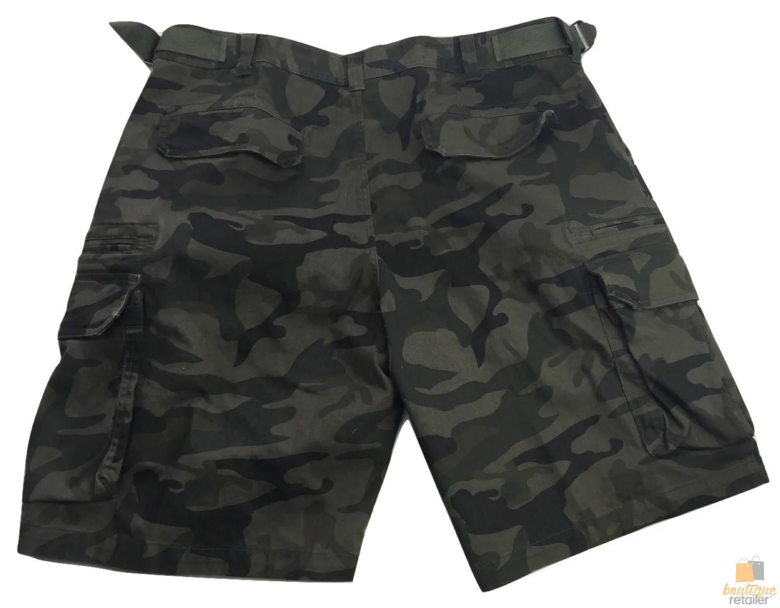 Deluxe Heavy Duty CARGO SHORTS 100% COTTON Drill Summer Work Adjustable