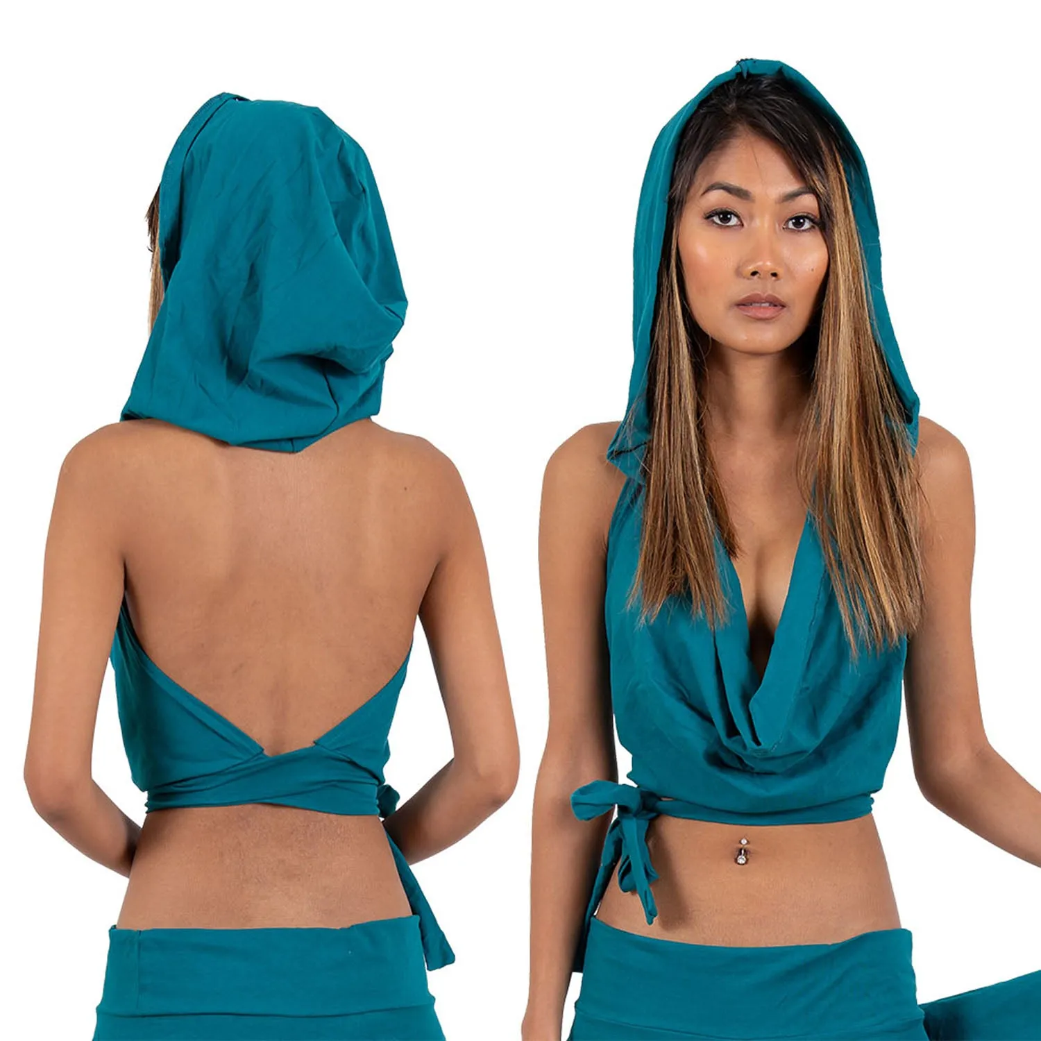 Elven Hooded Top