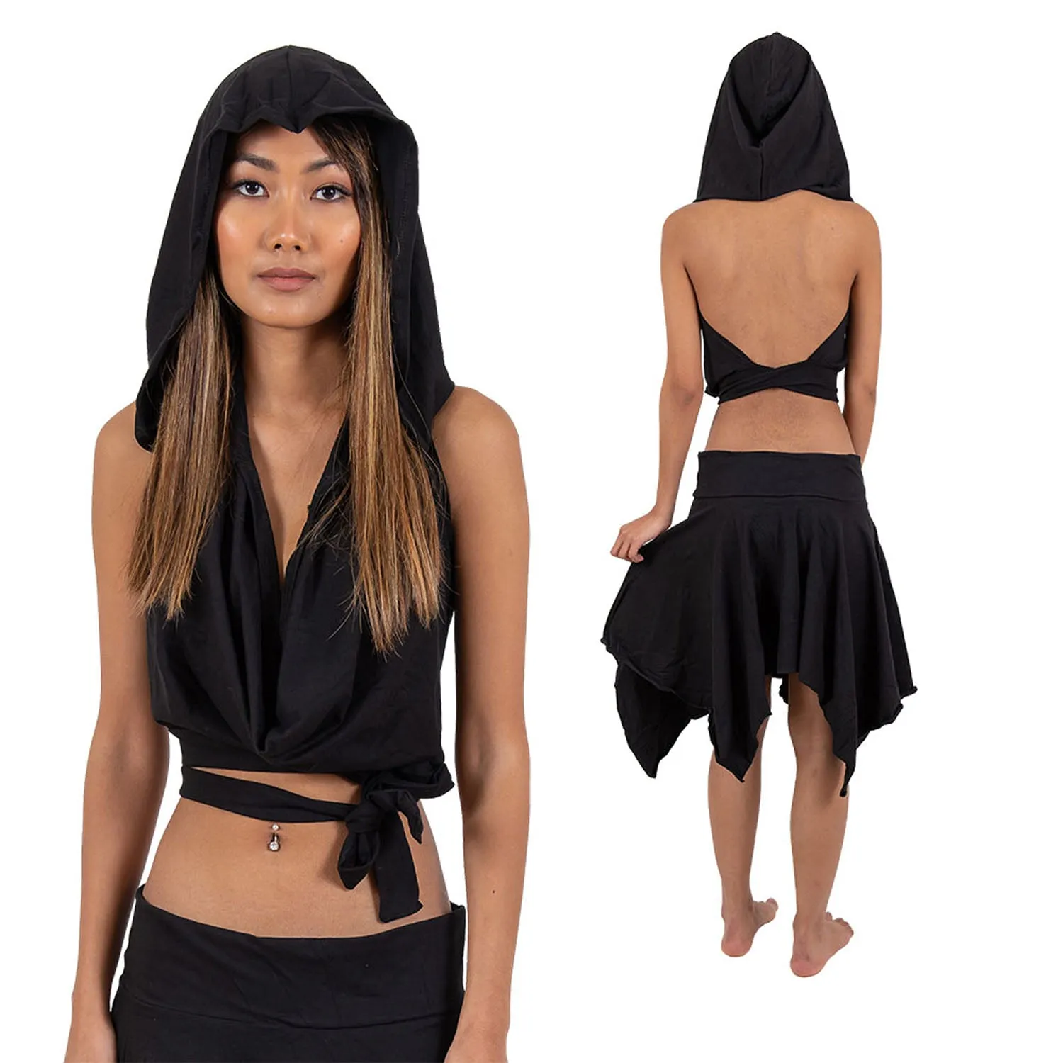 Elven Hooded Top