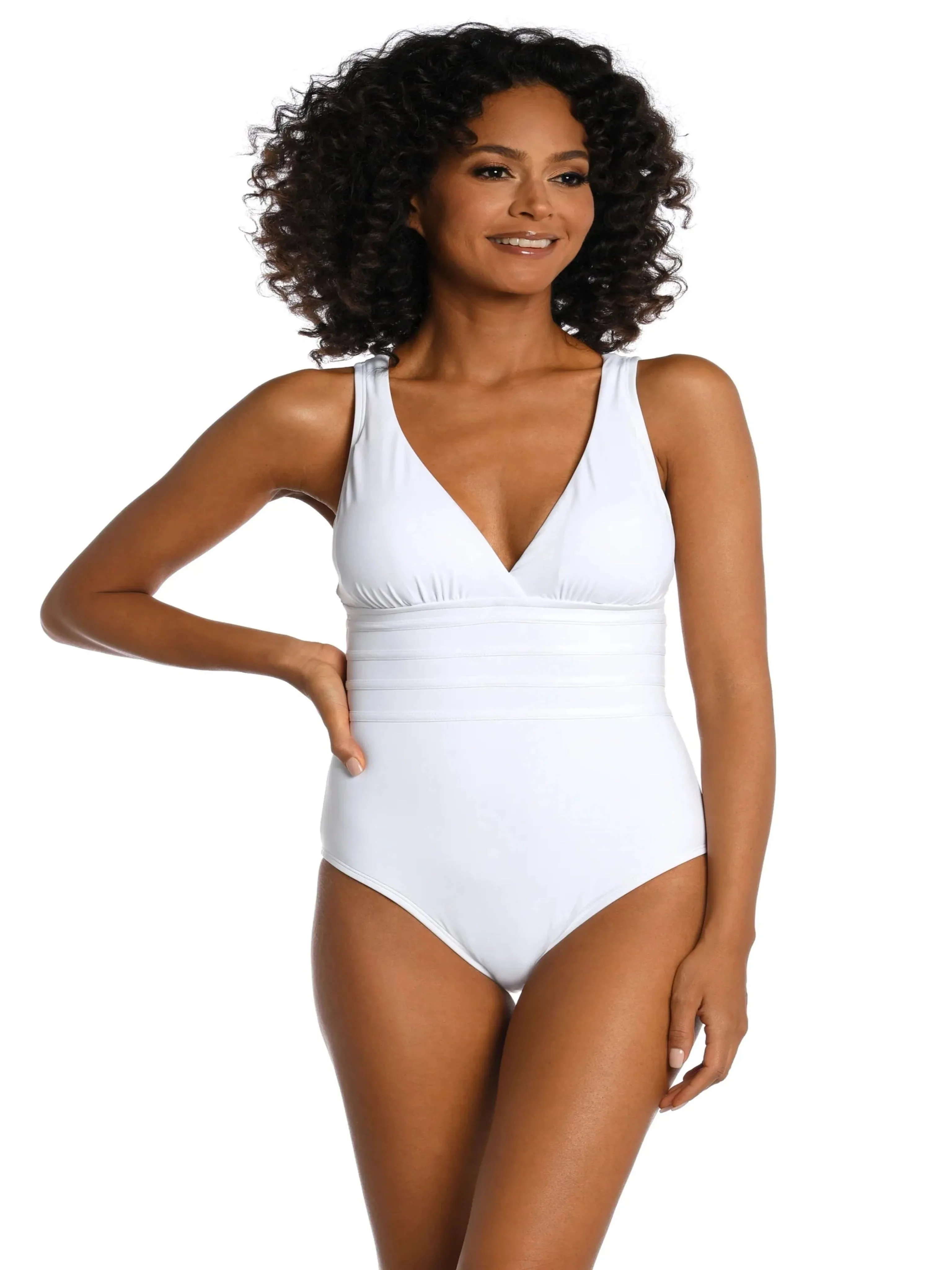Multi Strap Cross Back One Piece Swimsuit