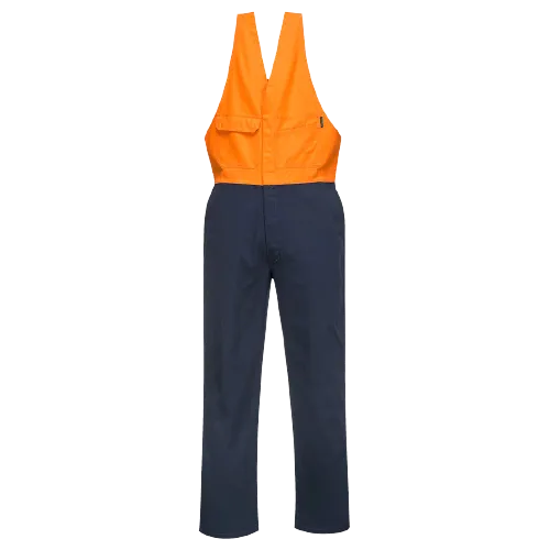 Portwest Regular Weight Action Back Overalls Reflective Work Safety MW311