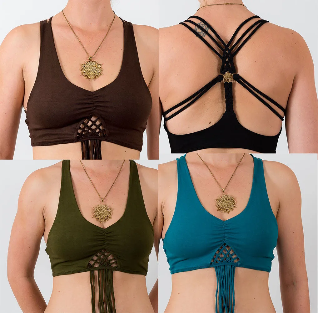Seed of Life Yoga Bra