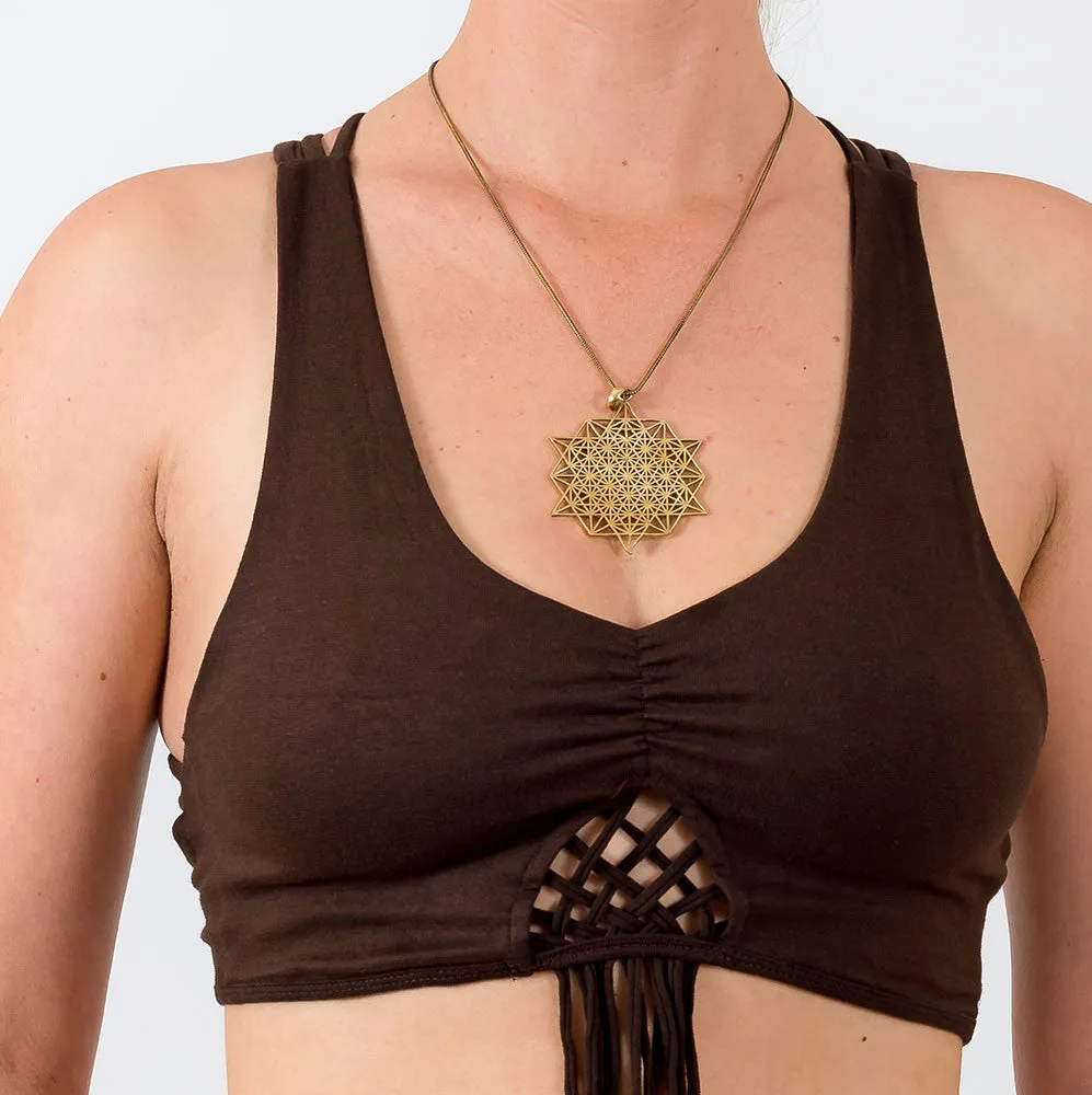 Seed of Life Yoga Bra