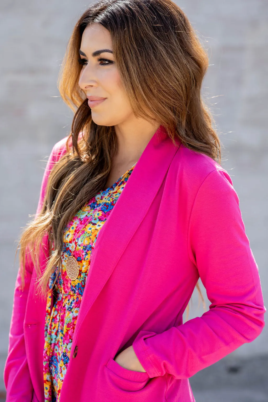 Set The Tone Two Pocket Blazer