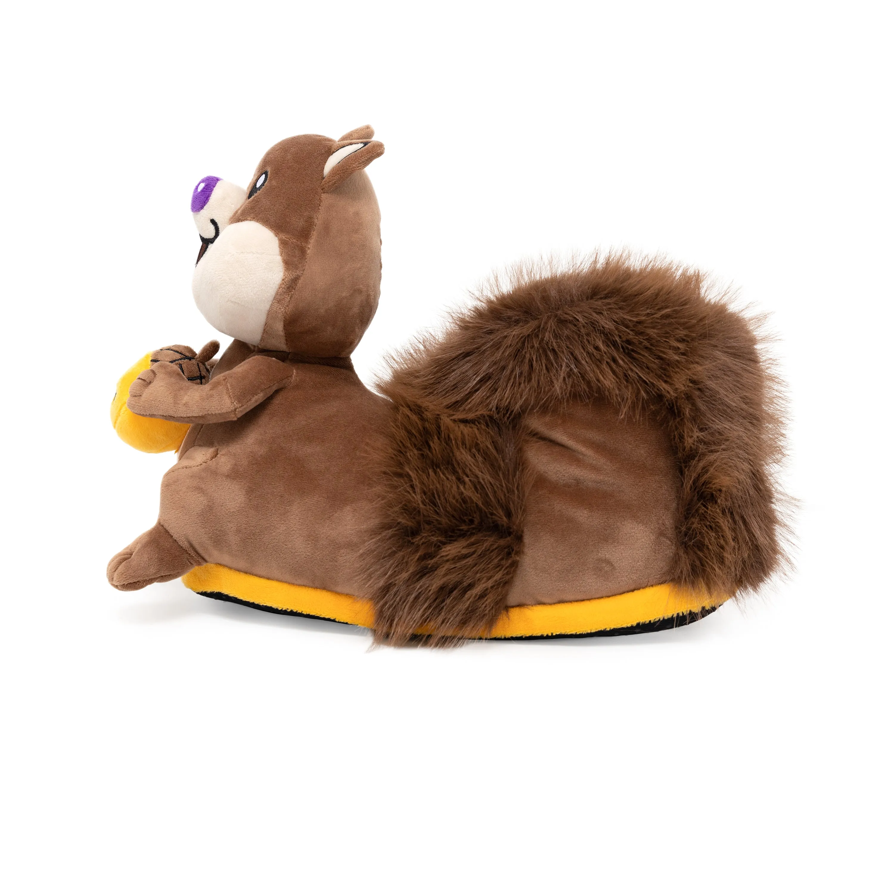sherman plush slipper - brown