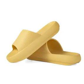 Textured Cushion Slippers for Women - Non-Slip