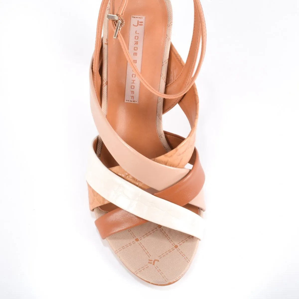 Two-tone Caramel Sandal