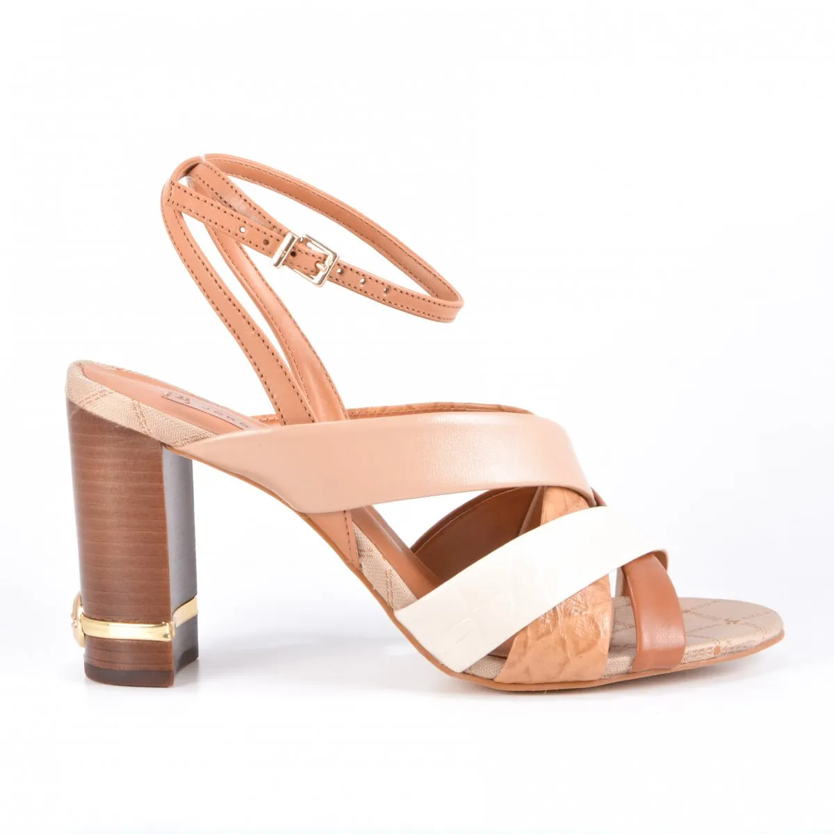 Two-tone Caramel Sandal